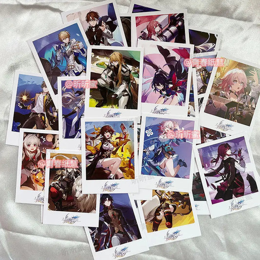 Honkai Star Rail photocard set

Anime Lomo cards

Honkai collectible postcards

HD anime photo cards

Anime card pack for journaling

40PCS anime postcard set

Honkai Star Rail merch

K-pop style photo card

Honkai mini photo album

Gift for anime fans